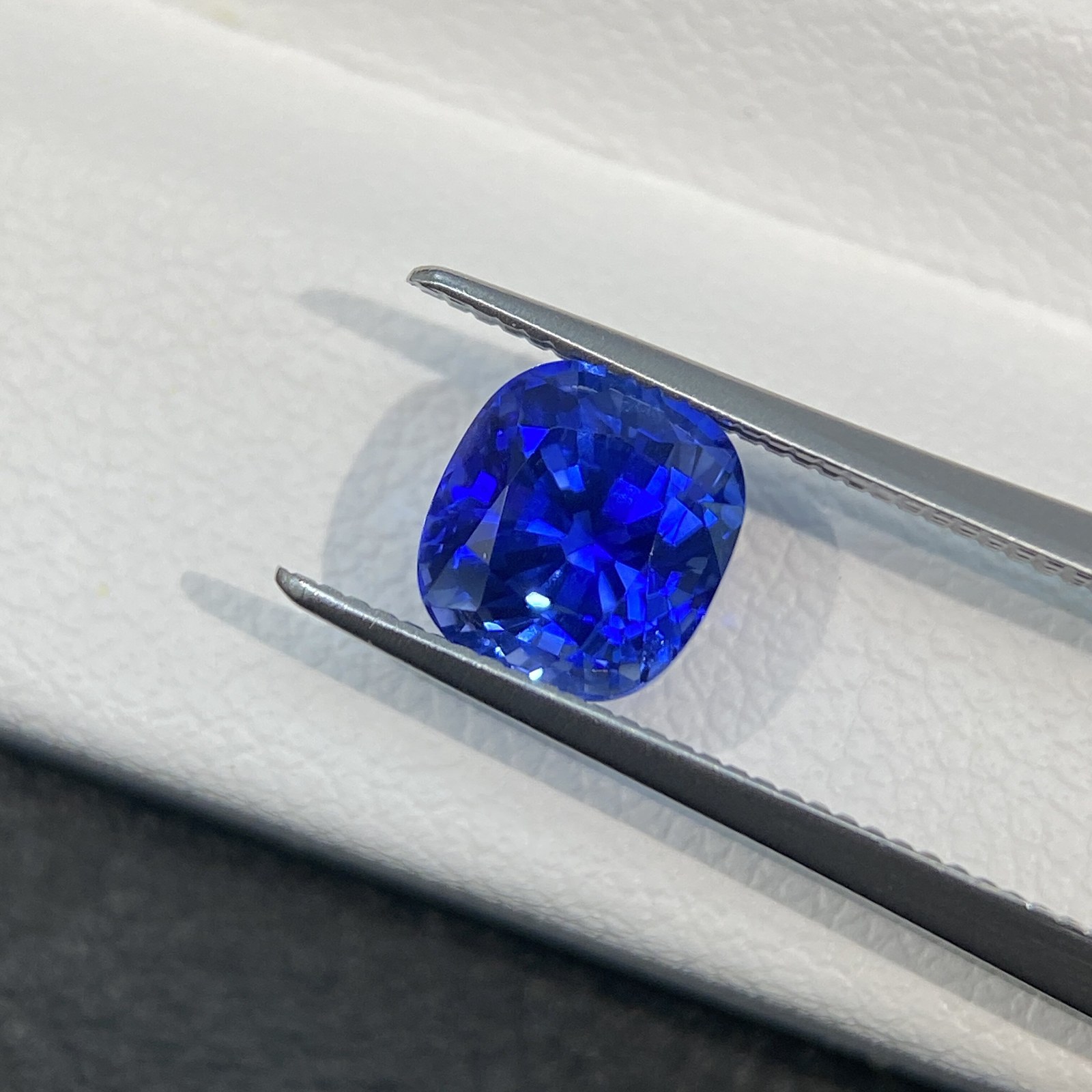 2.12-carat Cushion Royal Blue Sapphire Stone Image 4