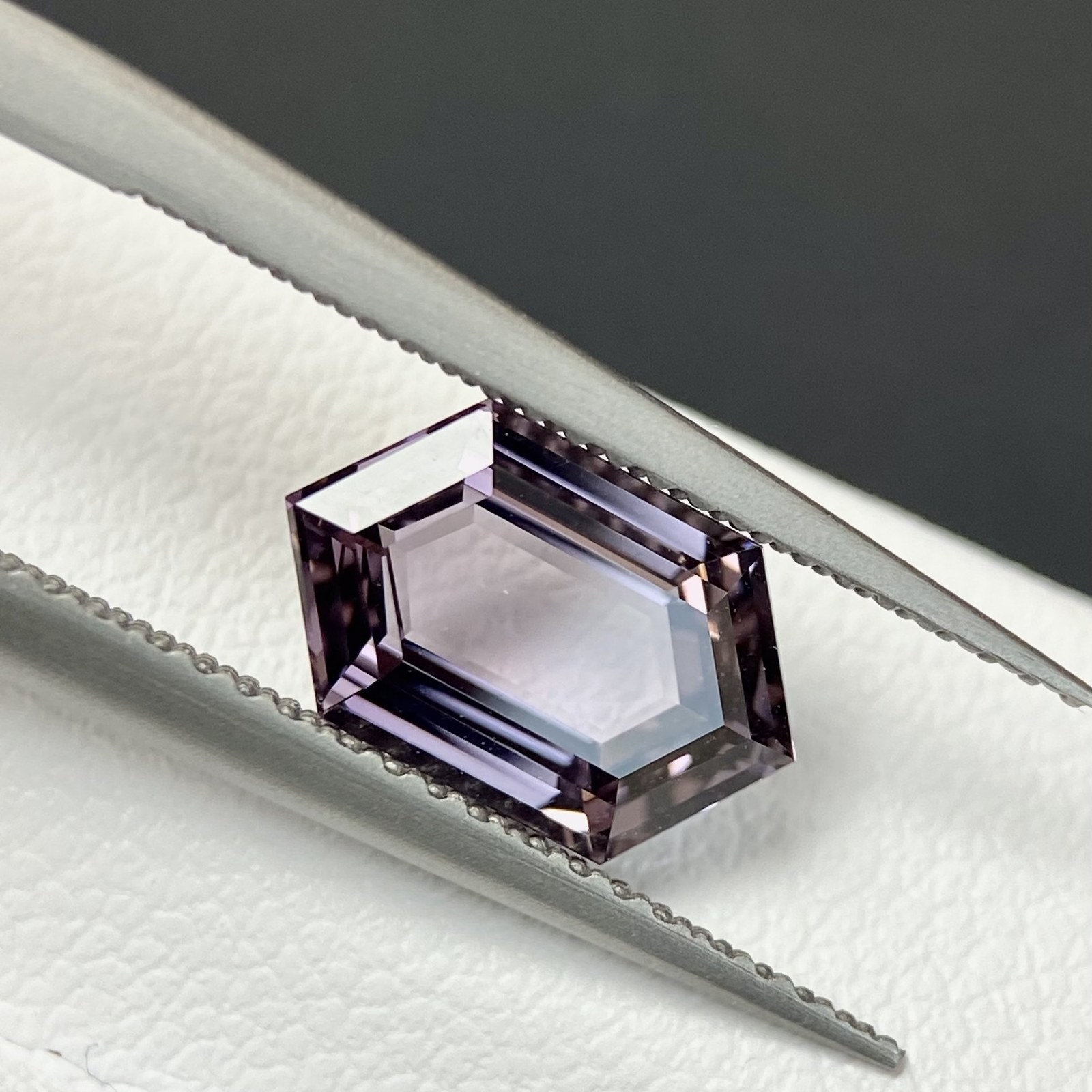 2.26ct Natural Pink Spinel, Hexagonal Cut, color pure