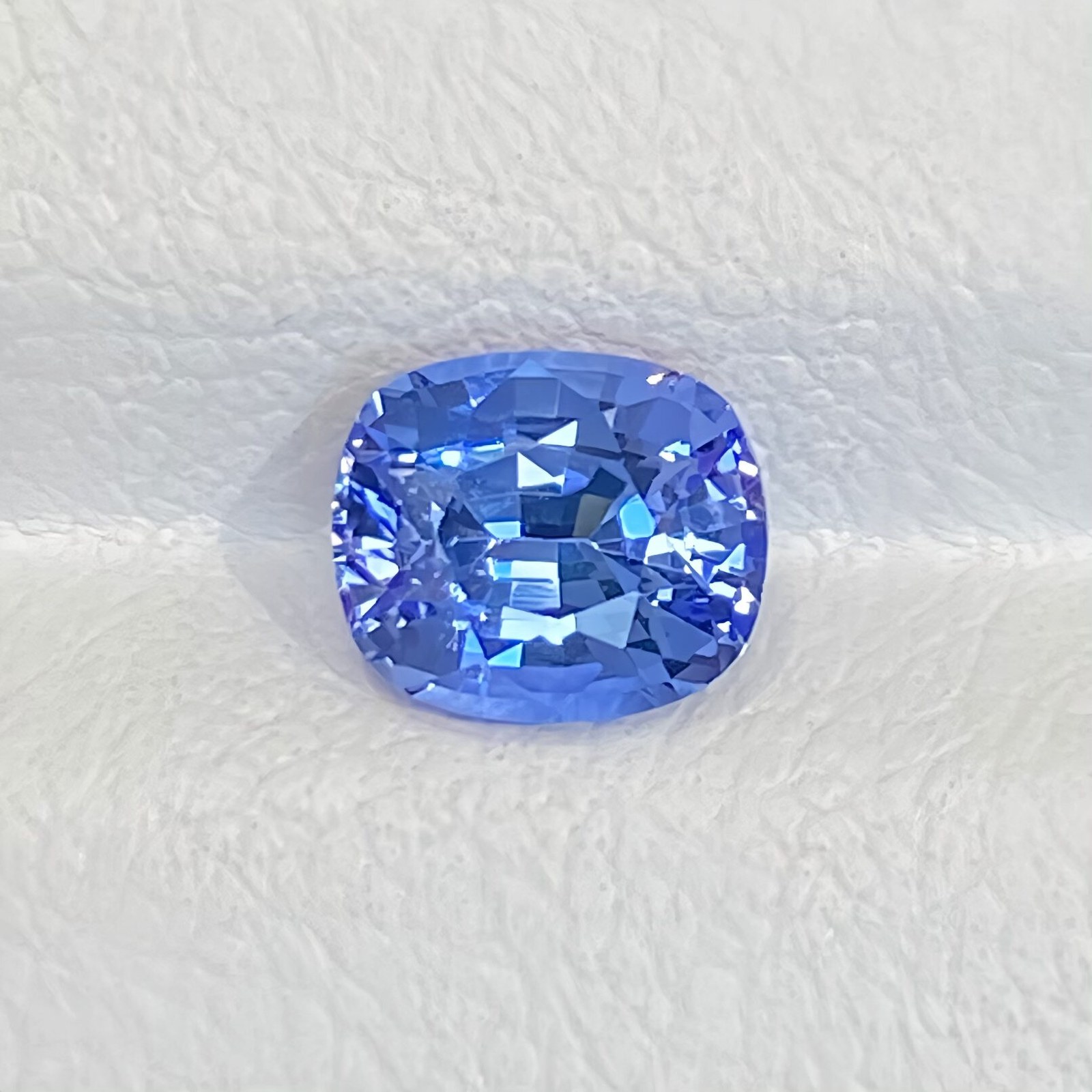 1.33 carat Cushion Cornflower Sapphire