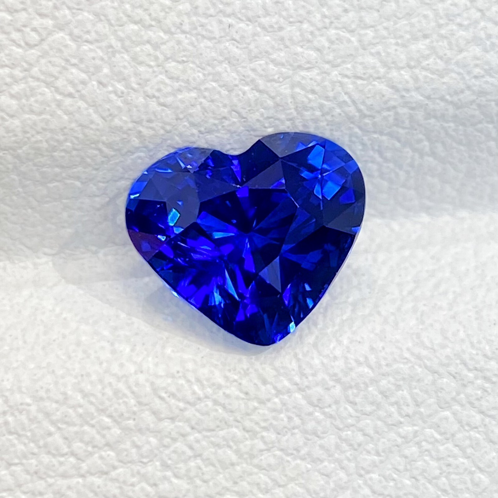 2.17 ct Cornflower Blue Sapphire Tear Drop Stone Image 4